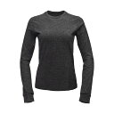 (取寄) ブラックダイヤモンド ウィメンズ ソリューション 150 メリノ ベースレイヤー— クルー トップ Black Diamond Black Diamond Women's Solution 150 Merino Baselayer Crew Top Black