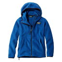 (取寄) エルエルビーン キッズ マウンテン クラシック フリース フーデット ジャケット L.L.Bean L.L.Bean Kids' Mountain Classic Fleece Hooded Jacket Deep Sapphire