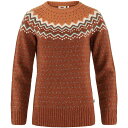 (取寄) フェールラーベン ウィメンズ ニット セーター Fjallraven Fjallraven Women's Ovik Knit Sweater Autumn Leaf / Desert Brown