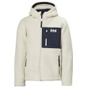 (取寄) ヘリーハンセン ジュニアズ チャンプ パイル ジャケット Helly Hansen Helly Hansen Juniors' Champ Pile Jacket Cream