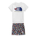 (取寄) ノースフェイス ベビー コットン サマー セット The North Face Infant Cotton Summer Set Meld Grey Toad Camo Print