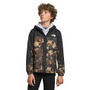 (取寄) ノースフェイス ボーイズ アントラ レイン ジャケット The North Face The North Face Boys' Antora Rain Jacket Utility Brown Camo Texture Small Print