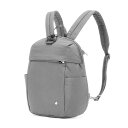 (取寄) パックセーフ ウィメンズ シティセーフ Cx ピティート バックパック Pacsafe Pacsafe Women's Citysafe CX Petite Backpack Econyl Gravity Gray