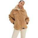 (取寄) アグ ウィメンズ フランキー シェルパ トラッカー ジャケット Ugg Ugg Women's Frankie Sherpa Trucker Jacket Camel