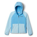 (取寄) コロンビア ユース ファスト トレック リ フリース パーカー Columbia Youth Fast Trek II Fleece Hoodie Spring Blue / Vista Blue