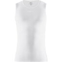 (取寄) クラフト メンズ プロ ドライ ナノウェイト スリーブレス トップ Craft Sportswear Craft Sportswear Men's Pro Dry Nanoweight Sleeveless Top White