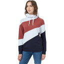 (取寄) テンツリー テンツリー ウィメンズ ツリーフリース アングル ブロック パーカー tentree Tentree Women's TreeFleece Angle Blocked Hoodie White/Apple Butter Red/Midnight Blue