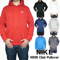 NIKE パーカー ナイキ メンズ 裏起毛 スウェットパーカー クラブ プルオーバー フーディ 大きいサイズ XS-XXXL NSW Club Fleece Pullover Hoodie