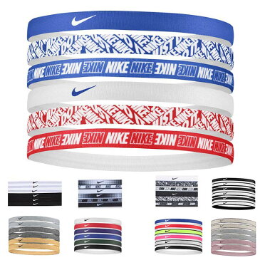 Nike ナイキ メンズ レディース プリンテッド ヘッドバンド ヘアバンド ヘアゴム ユニセックス 男女兼用 Nike Unisex Printed Headbands Game Royal White Red Black Blue