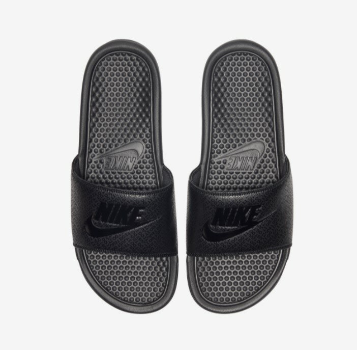 NIKE ナイキ サンダル メンズ ベナッシ オール ブラック メンズ レディース スライド シンプル Nike Benassi JDI Slide Black 送料無料