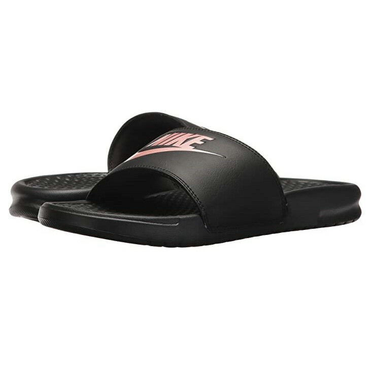 NIKE ナイキ サンダル ベナッシ ブラック JDI スライド Nike Benassi JDI Slide Black Rose Gold 送料無料