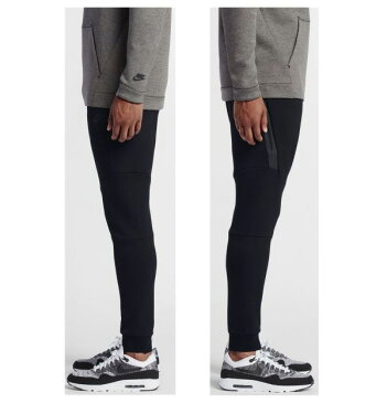 【エントリーでポイント5倍】NIKE ナイキ テックフリース ジョガーパンツ メンズ ブラック NIKE TECH FLEECE JOGGER PANTS 805162-010 あす楽対応