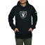 NIKE ʥ  ѡ NFL ɡ쥤 ץ륪С ե꡼  աǥ Nike Men's NFL Oakland Raiders Pullover Fleece Club Hoodie Black ̵פ򸫤