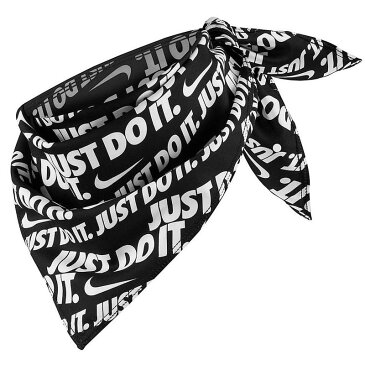 NIKE ナイキ バンダナ ヘアバンド ブラック Just Do it バンダナ メンズ レディース ユニセックス Nike Just Do It Allover Print Bandana
