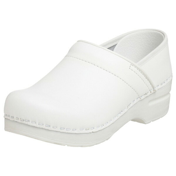 (取寄)ダンスコ プロフェッショナル レディース ボックスレザー クロッグ ホワイト dansko Professional Box Leather Clog White 【コンビニ受取対応商品】 送料無料