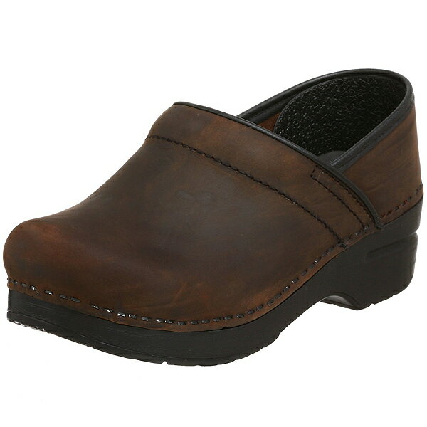 ダンスコ プロフェッショナル レディース オイルド レザー クロッグ ブラウン dansko Professional Oiled Leather Clog Brown 【サボ サンダル コンフォートシューズ 大きいサイズ 靴】 送料無料