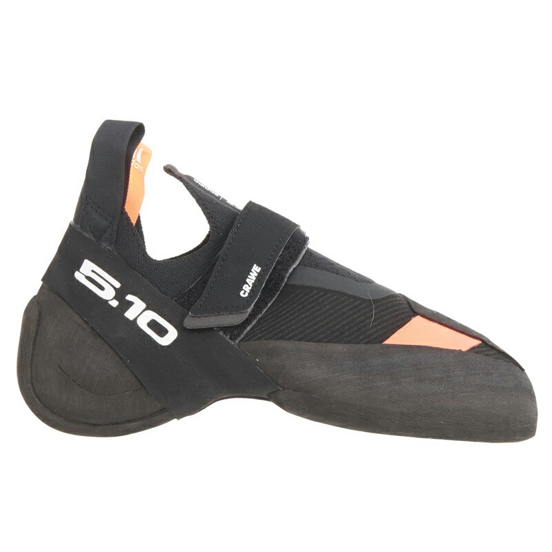 グシューズ アディダス ファイブテン レディース クライミングシューズ クロウ ブラック EH0254 ボルダリング ベルクロ ダウントゥ 5.10 adidas Five Ten Crawe Climbing Shoes Core Black 送料無料：ジェットラグ店 ハイ・フリ