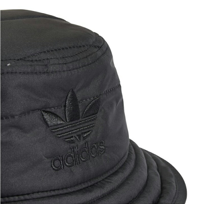 アディダス オリジナルス ハット メンズ バケットハット 大きいサイズ ブランド 帽子 ブラック キルティング adidas Originals Unisex Originals BUCKET HAT AC Black/Black