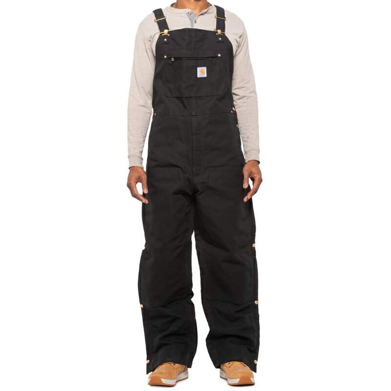 ■商品詳細 ■ブランド Carhartt カーハート ■商品名 Men's Loose Fit Firm Duck Insulated Overall Bib メンズ ルーズ フィット ファーム ダック インサレーテッド オーバーオール ビブ ■商品状態 新品未使用・並行輸入品 ■色 Black ■素材 表地：コットン 裏地：ナイロン 中綿：ポリエステル ■機能/特徴 ・表地12オンスコットン使用 ・裏地に保温性のあるキルティング(パンツ部分のみ) ・サイドジップ開閉+スナップ留め ■サイズ実寸 XLRegular ウエスト：62cm 股下：77cm 裾幅：27cm 実際に計ったサイズです。多少の誤差はご了承ください。 ■対応サイズ XLRegular 身長：170〜182cm ウエスト：101.6〜106.7cm ヒップ：116.8〜121.9cm ■ブランド詳細 ■Carharttは1882年に衣料の卸売りから始まり、 1889年にアメリカのミシガン州デトロイトで設立された ワークウェアブランドです。わずか4台のミシンと5人の 従業員でワークウェアの生産をスタートし 労働者に向けた丈夫で動きやすいオーバーオールなどを始め 現在ではワークウェアだけではなく、カジュアルウェアとしても 愛されるブランドとして人気を博しています。 ■備考 カーハート オーバーオール メンズ 大きいサイズ ブラック 防寒 #104393 ルーズ フィット ファーム ダック インサレーテッド オーバーオール ビブ Carhartt Men's Loose Fit Firm Duck Insulated Overall Bib Black 送料無料 Carhartt カーハート カバーオール オーバーオール サロペット 防寒 アウトドア 作業着 作業服 DIY 日曜大工 ワークウェア ブランド ファッション 大きいサイズ ビッグサイズand more...