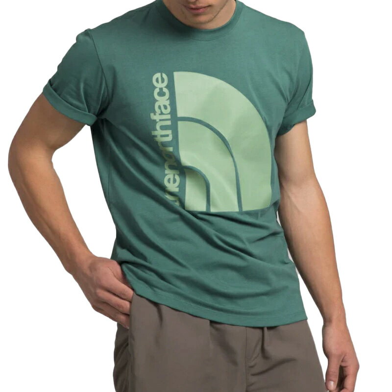 【訳あり アウトレット】ノースフェイス メンズ Tシャツ ジャンボ ハーフドーム 半袖 ショートスリーブ スポーツ アウトドア ジム トレーニング クルーネック...