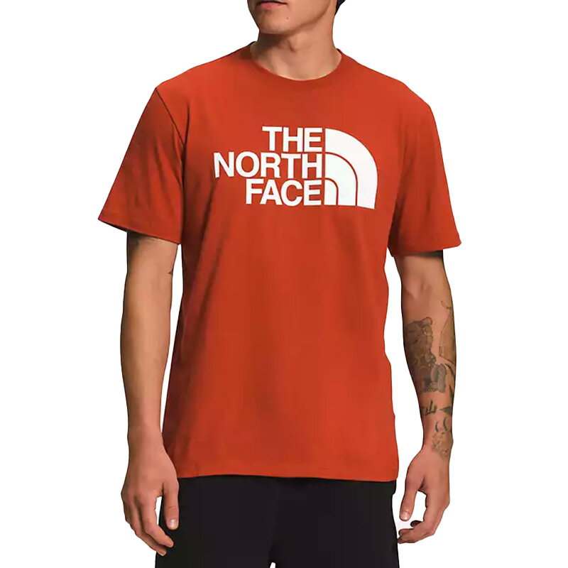 【訳あり アウトレット】ノースフェイス メンズ Tシャツ 半袖 ショートスリーブ ハーフドーム ブランド おしゃれ スポーツ アウトドア ジム トレーニング ク...