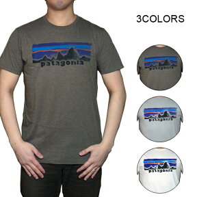 patagonia Tシャツ パタゴニア メンズ ロゴプリント 半袖Tシャツ Patagonia Men's Legacy Label Cotton/Poly T-Shirt