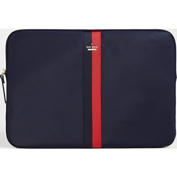 Kate Spade New York Varsity Stripe Universal Laptop Sleeve ケイトスペード バーシティ ストライプ ユニバーサル ラップトップ スリーブ BlueMulti