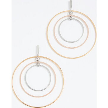 (取寄)Tory Burch Square Wire Hoop Earrings トリーバーチ スクエア ワイヤー フープ ピアス BrassToryGoldRoseGold