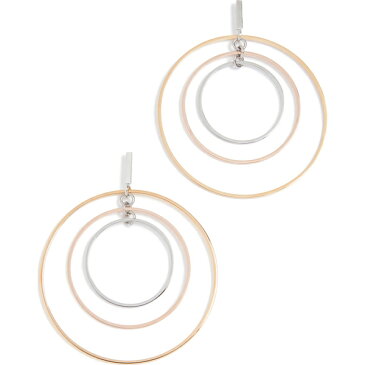 (取寄)Tory Burch Square Wire Hoop Earrings トリーバーチ スクエア ワイヤー フープ ピアス BrassToryGoldRoseGold