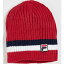 (取寄)FILA Rib Knit Striped Beanie フィラ リブ ニット ストライプド ビーニー CredWhtNavy