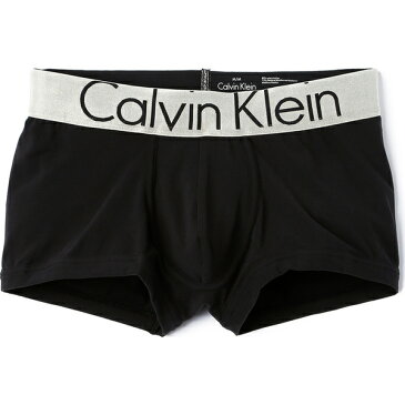 (取寄)カルバンクライン アンダーウェア メンズ スティール ミクロ ロウ ライズ トランクス Calvin Klein Underwear Men's Steel Micro Low Rise Trunks Black