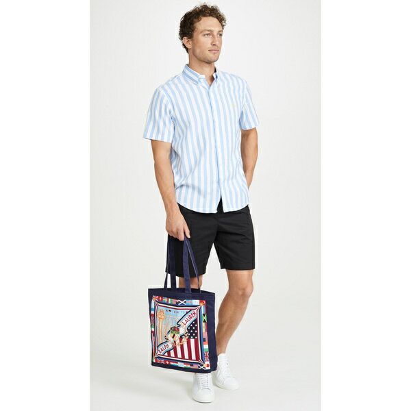 ポロ ラルフローレン トートバッグ チャリオット ショッパー トート 鞄 Polo Ralph Lauren Chariots Shopper Tote FlagMulti