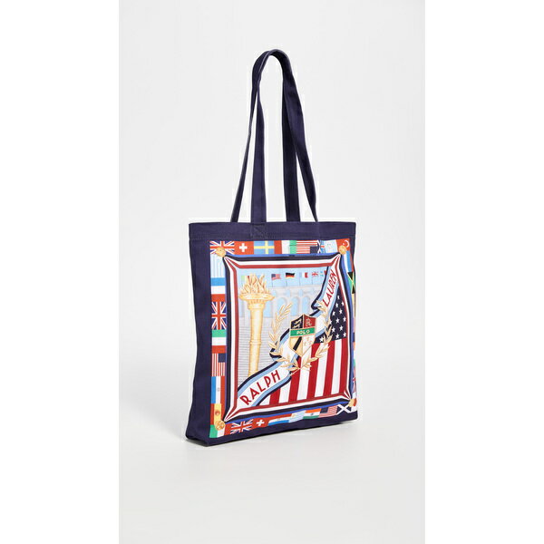 ポロ ラルフローレン トートバッグ チャリオット ショッパー トート 鞄 Polo Ralph Lauren Chariots Shopper Tote FlagMulti