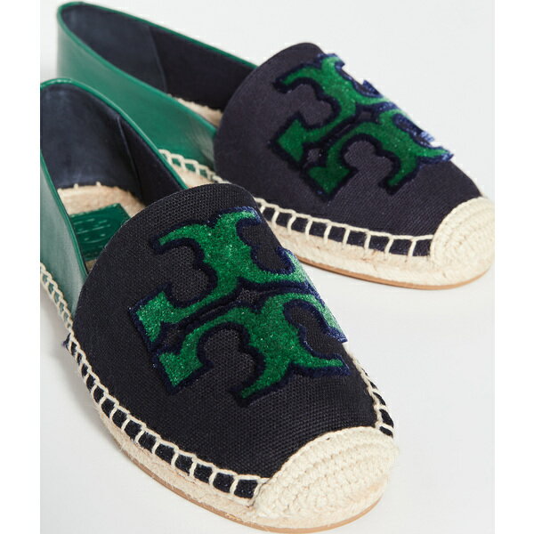 【クーポンで最大2000円OFF】(取寄)トリーバーチ レディース アイネス フィル クーペ エスパドリーユ Tory Burch Women's Ines Fil Coupe Espadrilles PerfectNavy Malachite