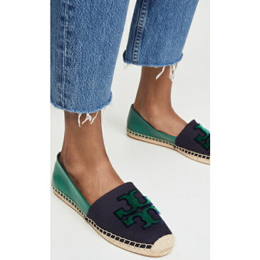 (取寄)トリーバーチ レディース アイネス フィル クーペ エスパドリーユ Tory Burch Women's Ines Fil Coupe Espadrilles PerfectNavy Malachite