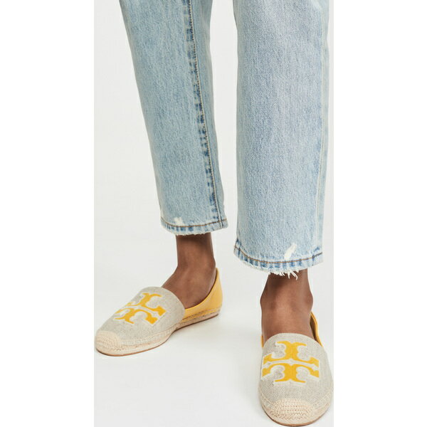 【クーポンで最大2000円OFF】(取寄)トリーバーチ レディース アイネス フィル クーペ エスパドリーユ Tory Burch Women's Ines Fil Coupe Espadrilles Natural Goldfinch