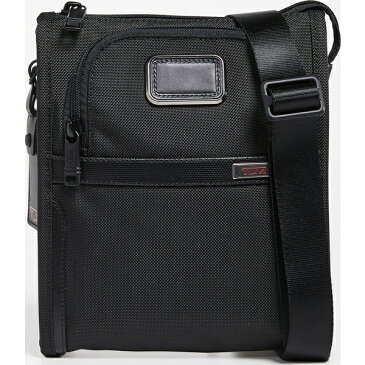 (取寄)トゥミ アルファ スモール ポケット バッグ Tumi Alpha Small Pocket Bag Black 送料無料