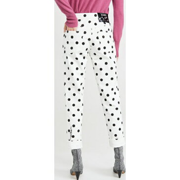 【エントリーでポイント5倍】(取寄)マークジェイコブス ザ ターン アップ ジーンズ The Marc Jacobs The Turn Up Jeans White