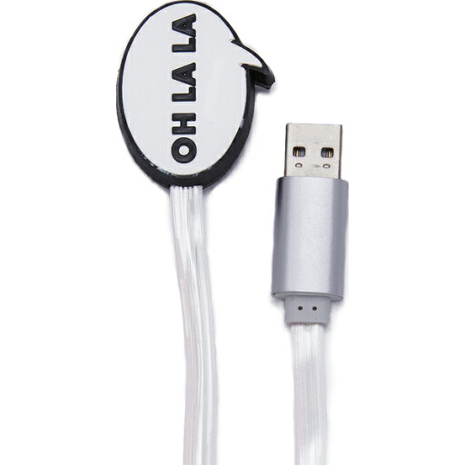 iPhone 携帯ケーブル アイフォリア ライトニングケーブル Iphoria Speech Bubble Lightning Cable スピーチ バブル Black/White 送料無料 iPhone 携帯ケーブル アイフォリア ライトニングケーブル Iphoria Speech Bubble Lightning Cable スピーチ バブル Black/White 送料無料