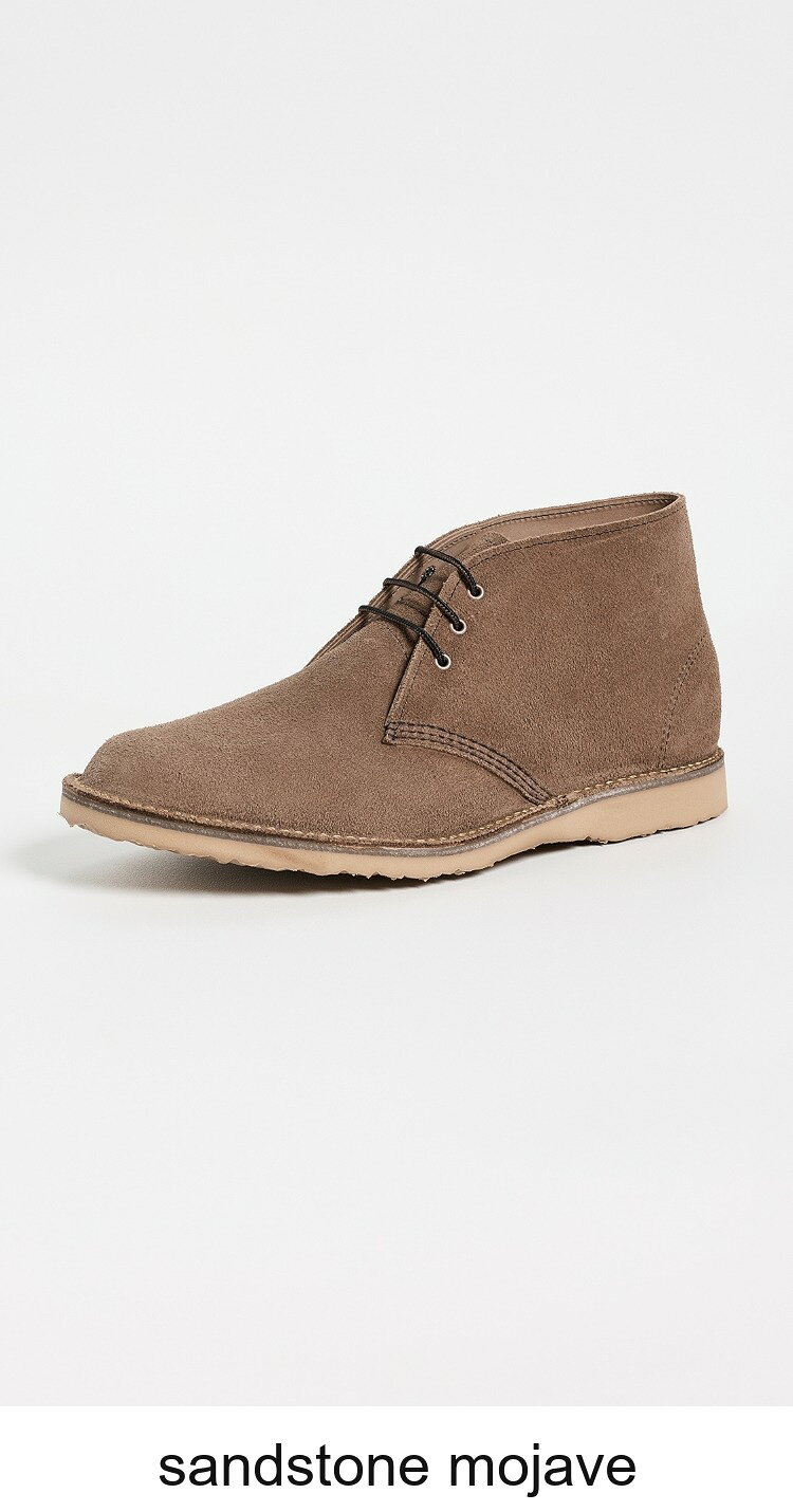 (取寄) レッドウイング メンズ ウィークエンダー チャッカ ブーツ Red Wing men Weekender Chukka Boots sandstone mojave