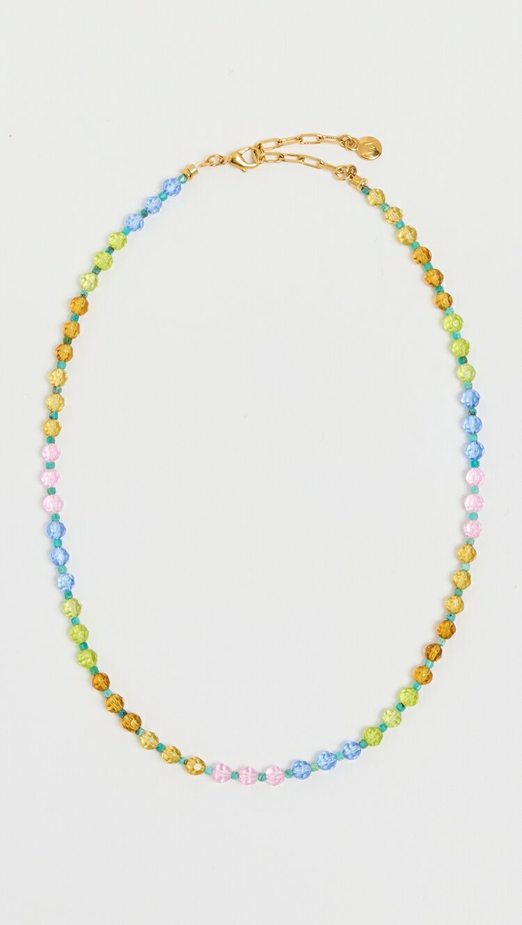 (取寄) レインボー クリスタル チョーカー MAYAMAR Rainbow Crystal Choker gold