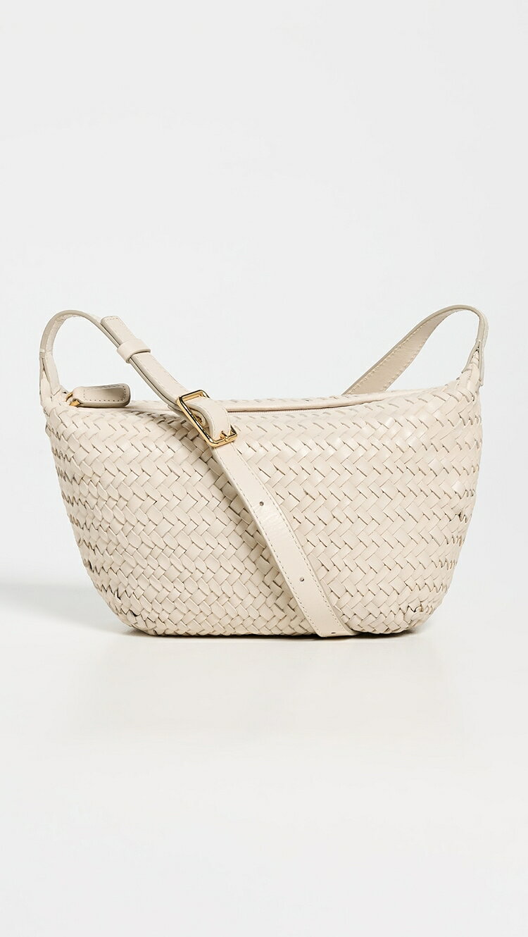 (取寄) メイドウェル ウーブン スリング バッグ Madewell Woven Sling Bag alabaster