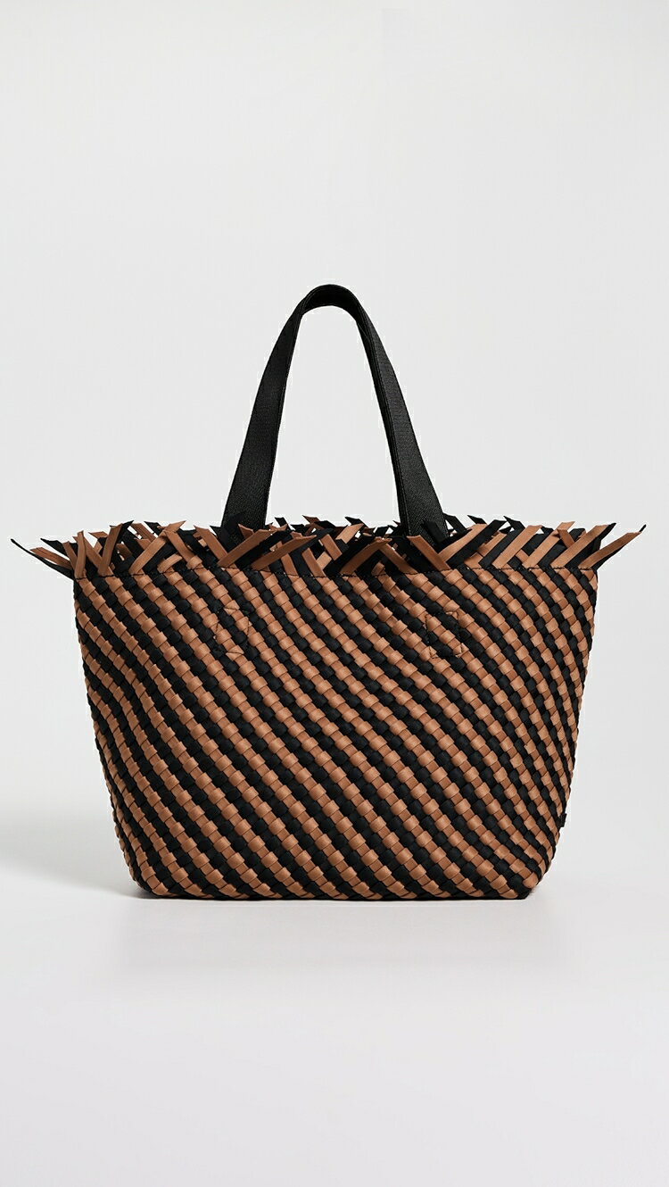 (取寄) ハバナ ストライプド ミディアム トート NAGHEDI Havana Striped Medium Tote algarve(4)