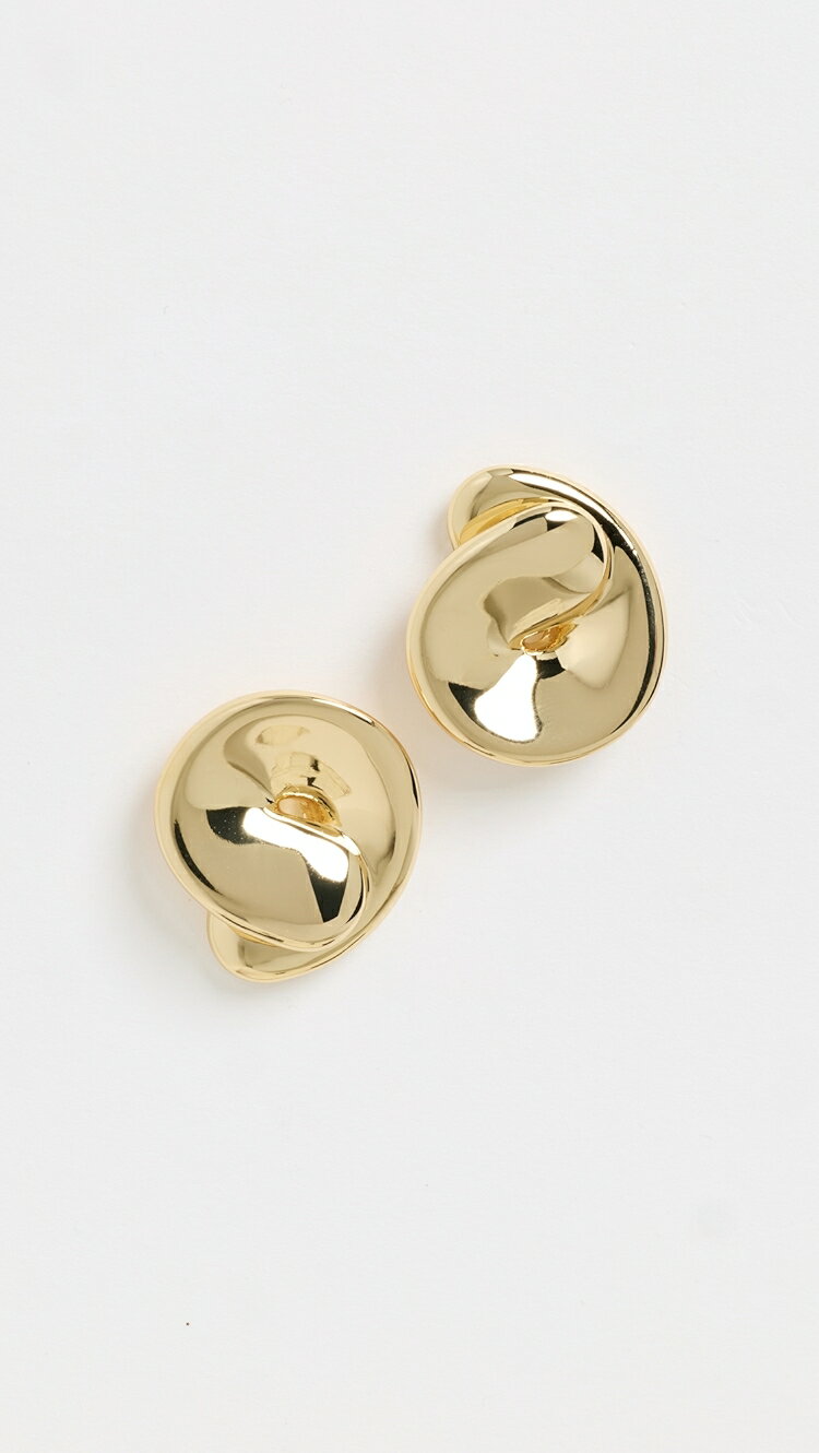 (取寄) リオ ボタン イヤリングス Jenny Bird Rio Button Earrings gold