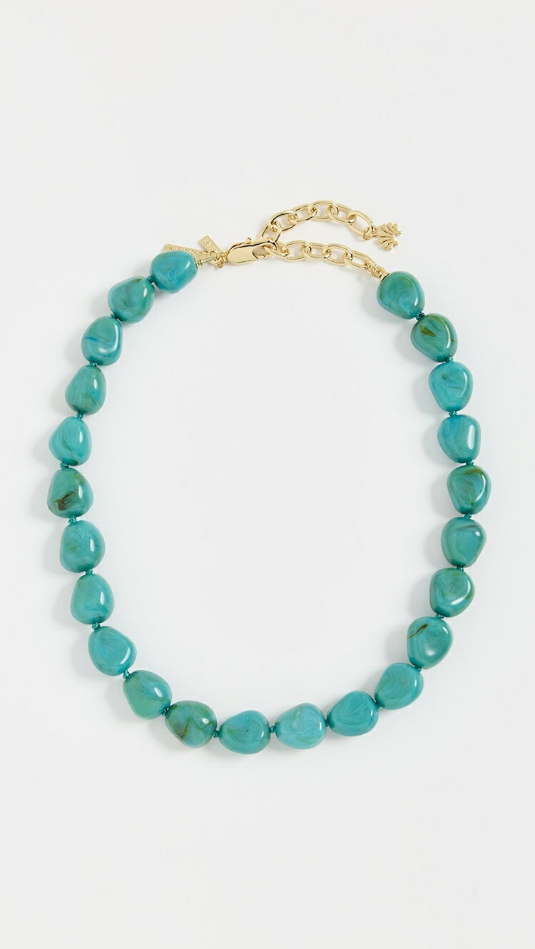 ()  ɥ Хå  顼 ͥå쥹 Lele Sadoughi Baroque Turquoise Collar Necklace turquoise