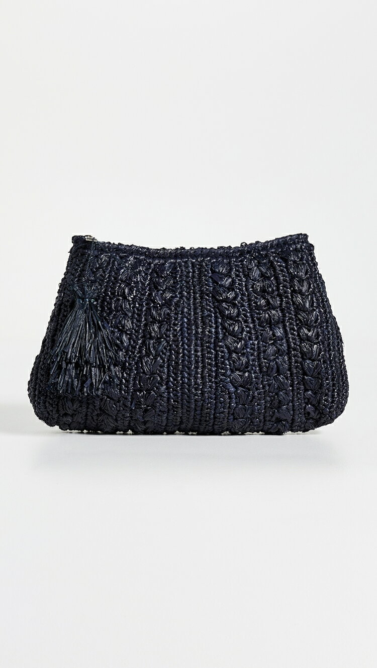 (取寄) マール イ ソル アイビー クラッチ Mar Y Sol Ivy Clutch navy