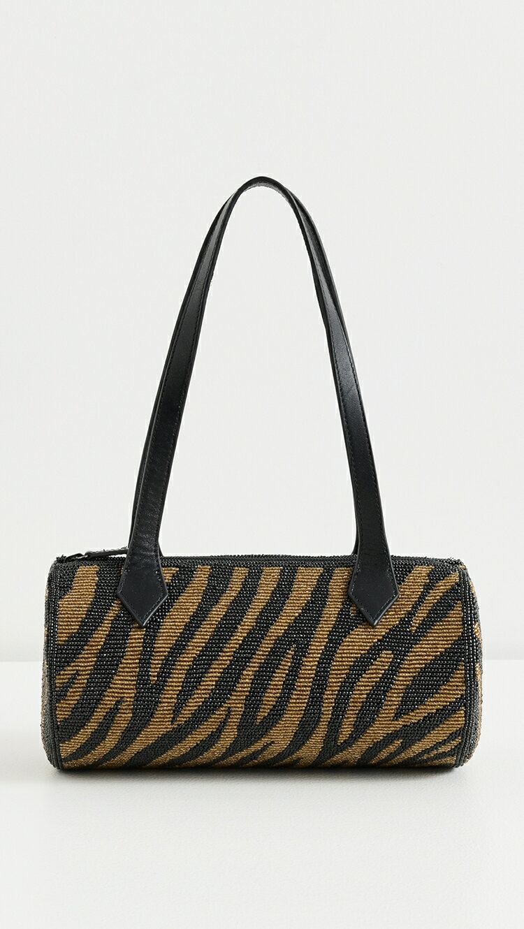åȥ饰ŷԾŹ㤨( ե᡼   Хå Reformation Aurora Shoulder Bag bronze black zebra beadedפβǤʤ86,780ߤˤʤޤ