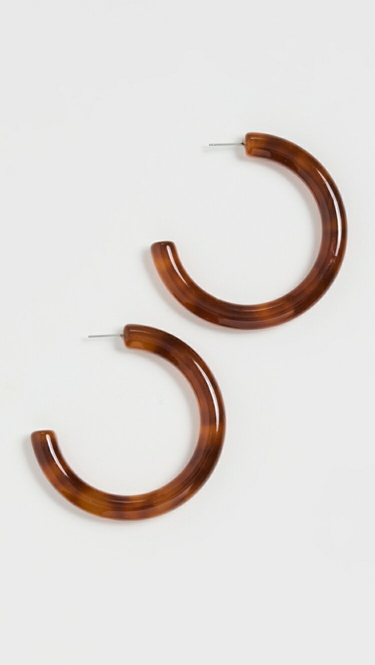 ()  ɥ ֥ɥ ա 󥰥 Lele Sadoughi Broadway Hoop Earrings sienna
