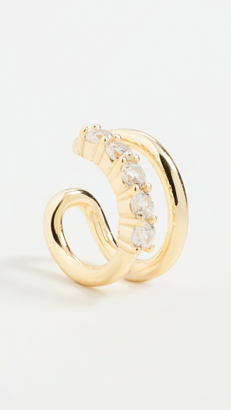 (取寄) シャシ マンチェスター イア カフ SHASHI Manchester Ear Cuff gold