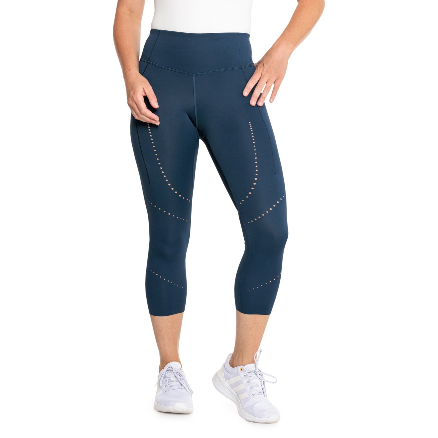 (取寄) ブルックス メソッド 3/4 タイツ Brooks Method 3/4 Tights Navy